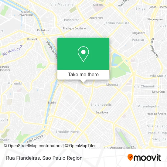 Rua Fiandeiras map