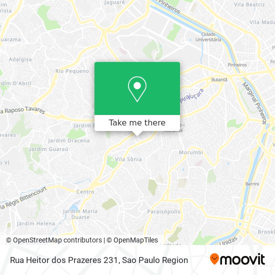 Mapa Rua Heitor dos Prazeres 231