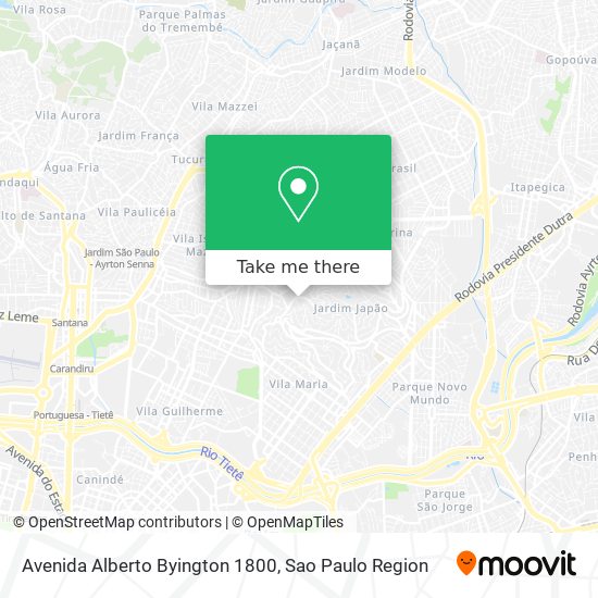 Avenida Alberto Byington 1800 map