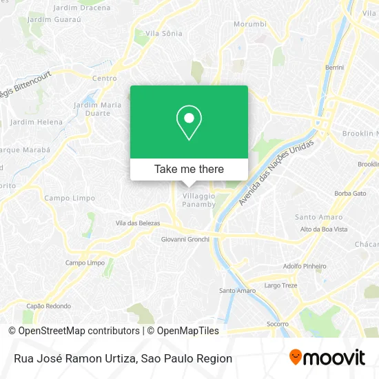 Rua José Ramon Urtiza map