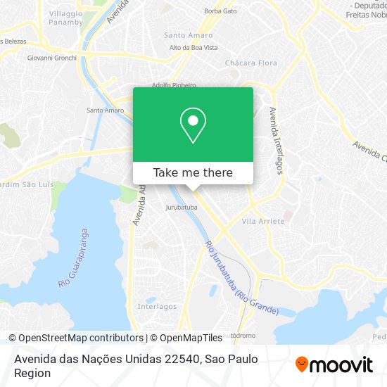 Avenida das Nações Unidas 22540 map