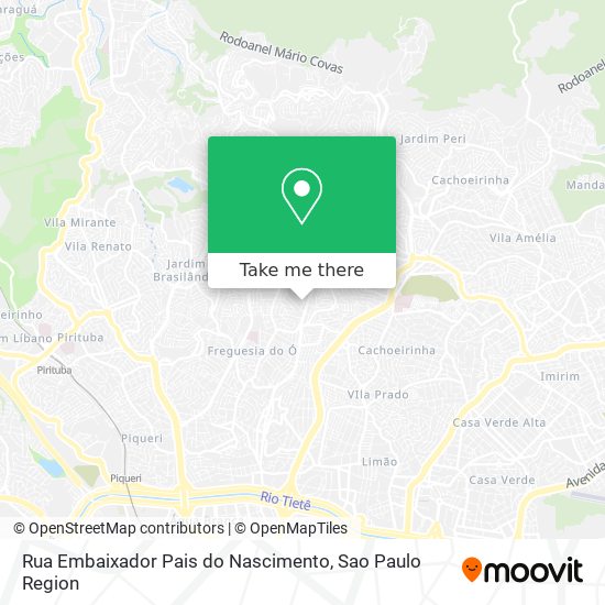 Rua Embaixador Pais do Nascimento map