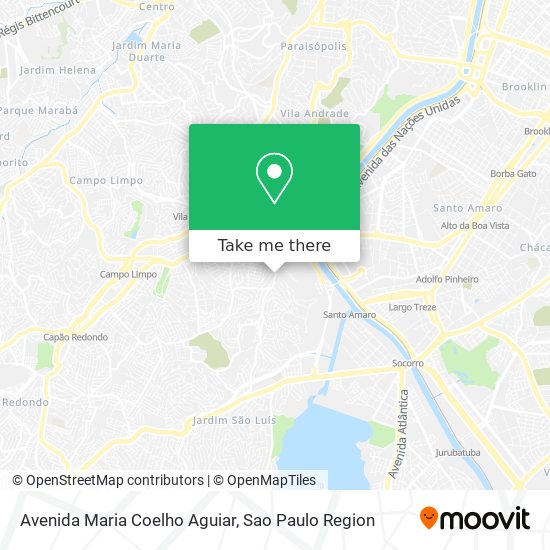 Avenida Maria Coelho Aguiar map