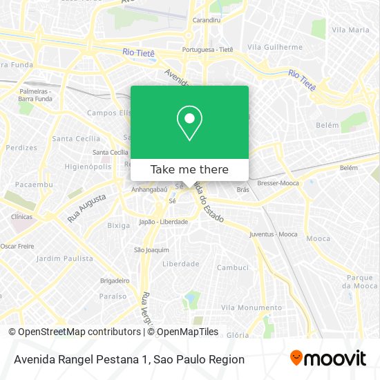 Avenida Rangel Pestana 1 map