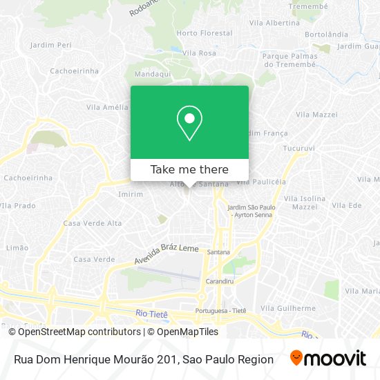 Rua Dom Henrique Mourão 201 map