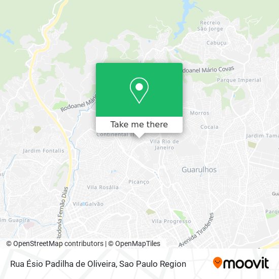 Rua Ésio Padilha de Oliveira map