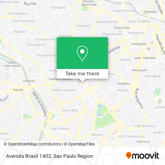 Avenida Brasil 1402 map