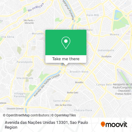 Avenida das Nações Unidas 13301 map