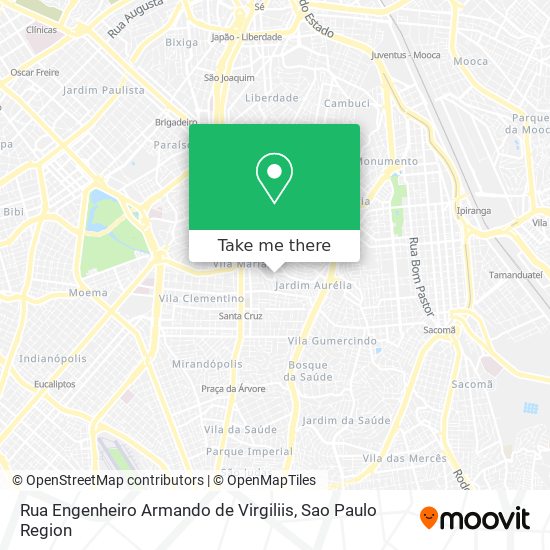Rua Engenheiro Armando de Virgiliis map