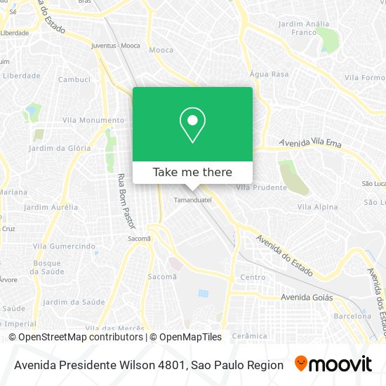 Avenida Presidente Wilson 4801 map