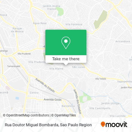 Mapa Rua Doutor Miguel Bombarda
