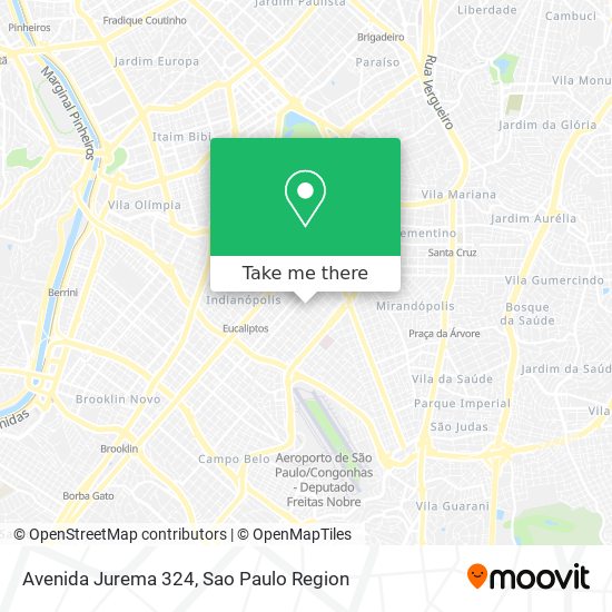 Avenida Jurema 324 map