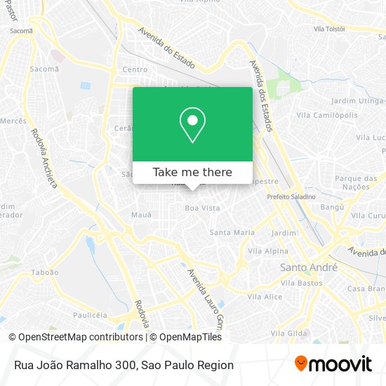 Rua João Ramalho 300 map