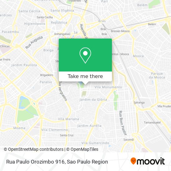 Rua Paulo Orozimbo 916 map