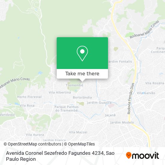 Avenida Coronel Sezefredo Fagundes 4234 map