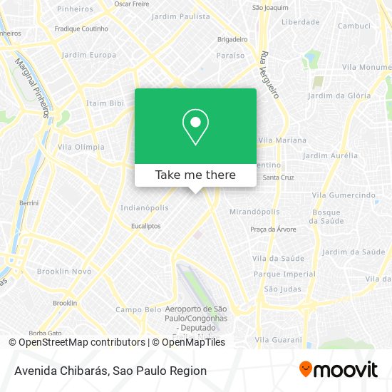 Avenida Chibarás map