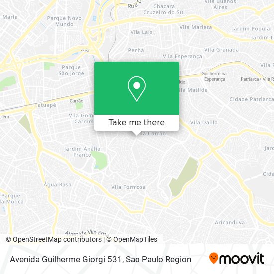 Avenida Guilherme Giorgi 531 map