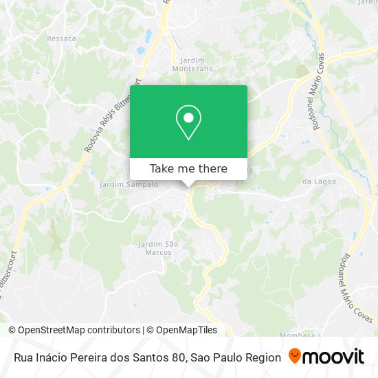 Rua Inácio Pereira dos Santos 80 map
