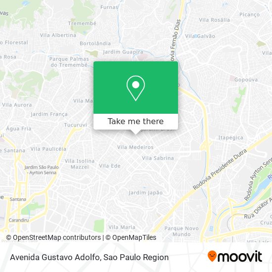 Avenida Gustavo Adolfo map