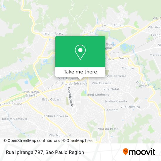 Mapa Rua Ipiranga 797