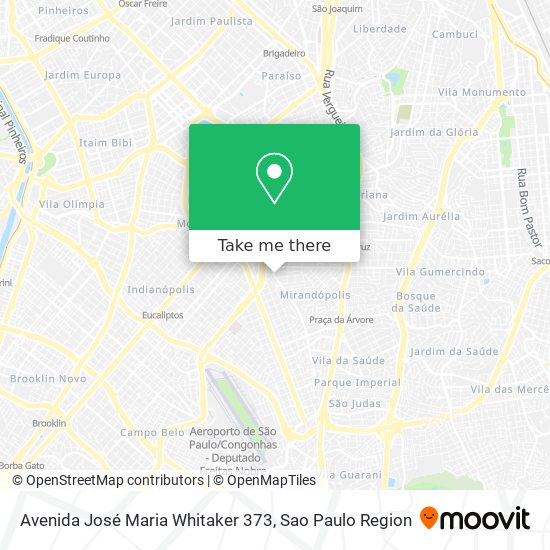 Mapa Avenida José Maria Whitaker 373