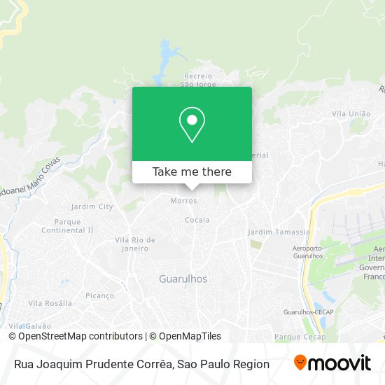 Rua Joaquim Prudente Corrêa map