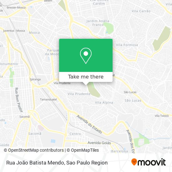 Rua João Batista Mendo map