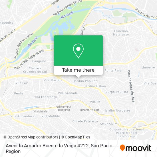 Avenida Amador Bueno da Veiga 4222 map