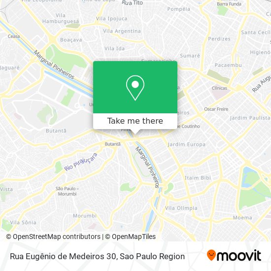 Rua Eugênio de Medeiros 30 map