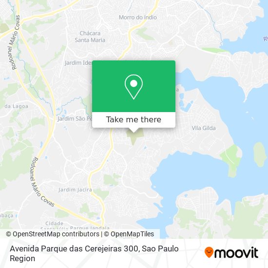 Mapa Avenida Parque das Cerejeiras 300