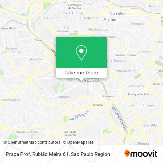 Praça Prof. Rubião Meira 61 map