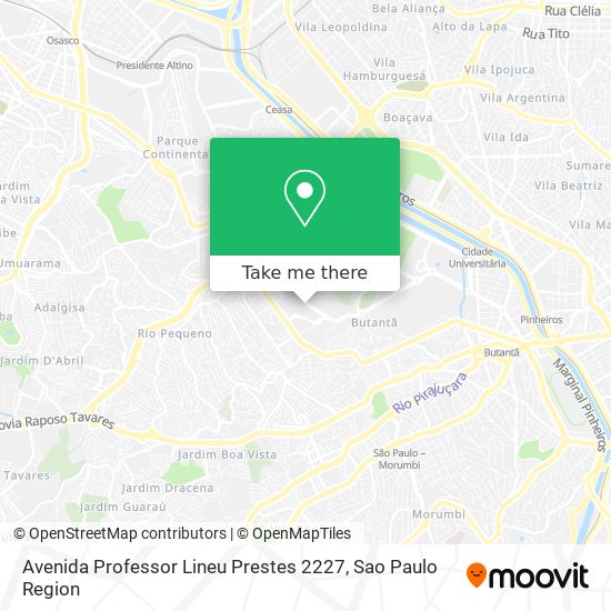 Avenida Professor Lineu Prestes 2227 map