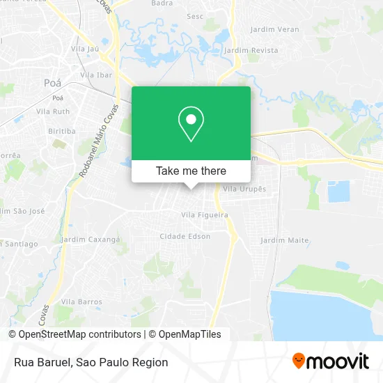 Rua Baruel map