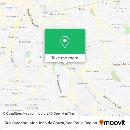 Rua Sargento Mor João de Souza map