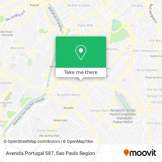 Mapa Avenida Portugal 587