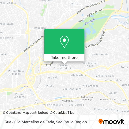 Rua Júlio Marcelino de Faria map