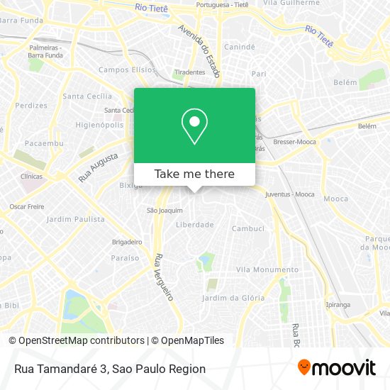 Rua Tamandaré 3 map