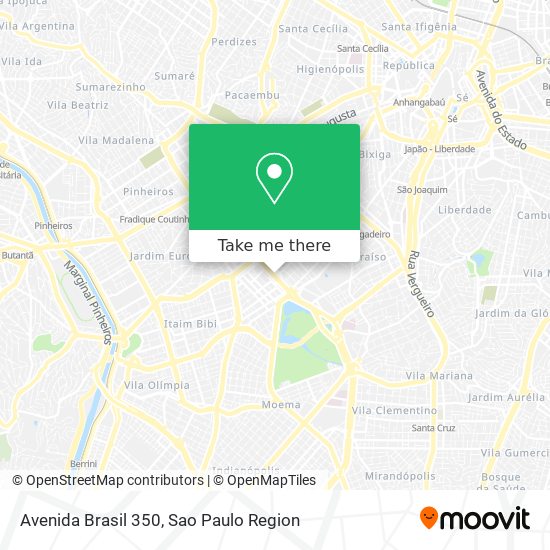 Avenida Brasil 350 map