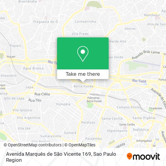 Avenida Marquês de São Vicente 169 map