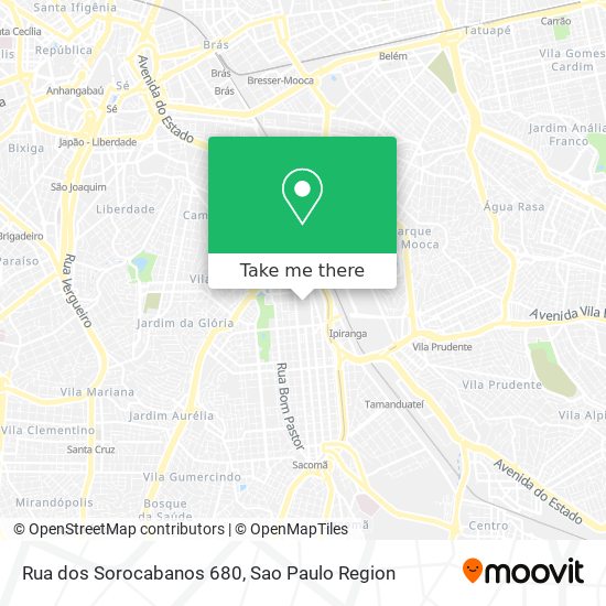 Rua dos Sorocabanos 680 map
