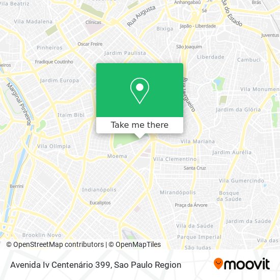 Avenida Iv Centenário 399 map
