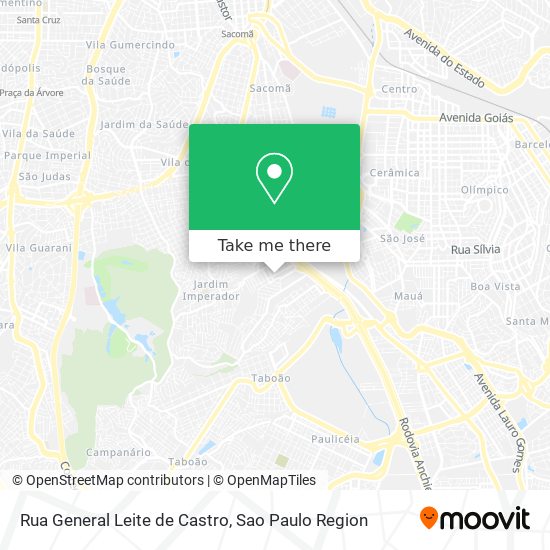 Rua General Leite de Castro map