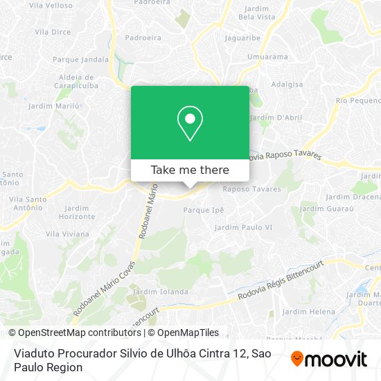 Viaduto Procurador Silvio de Ulhôa Cintra 12 map