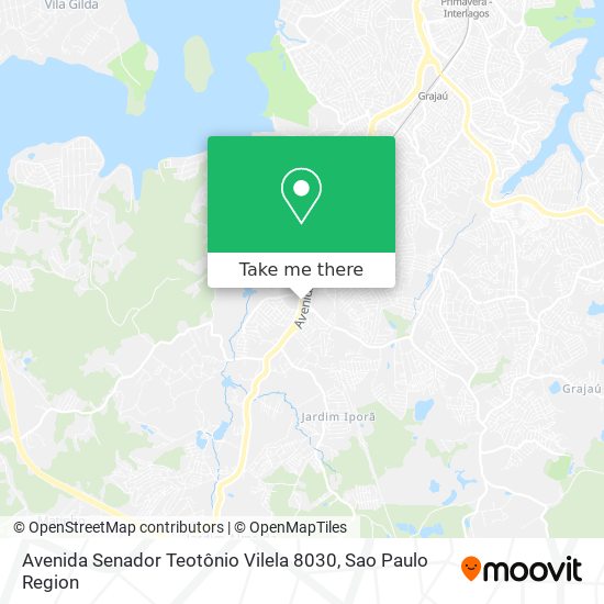 Avenida Senador Teotônio Vilela 8030 map