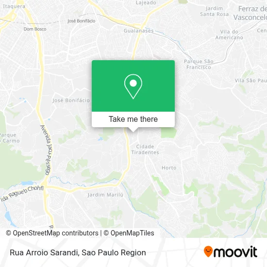 Rua Arroio Sarandi map