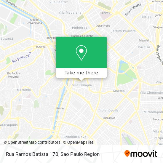 Mapa Rua Ramos Batista 170