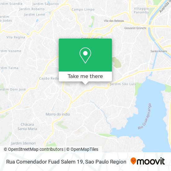 Mapa Rua Comendador Fuad Salem 19