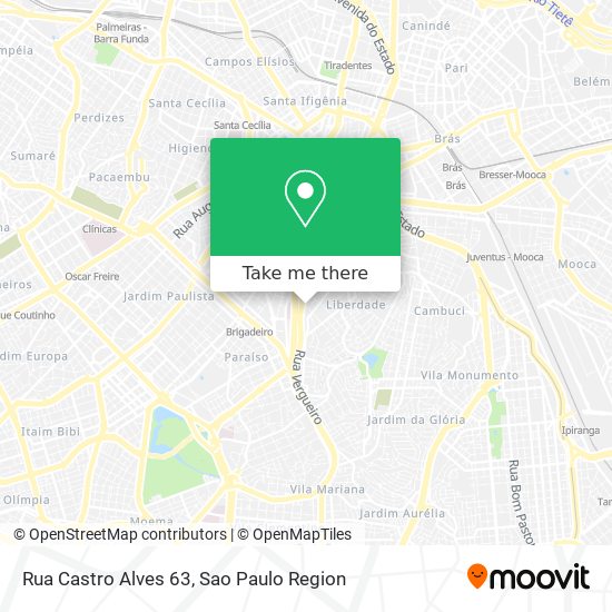 Rua Castro Alves 63 map