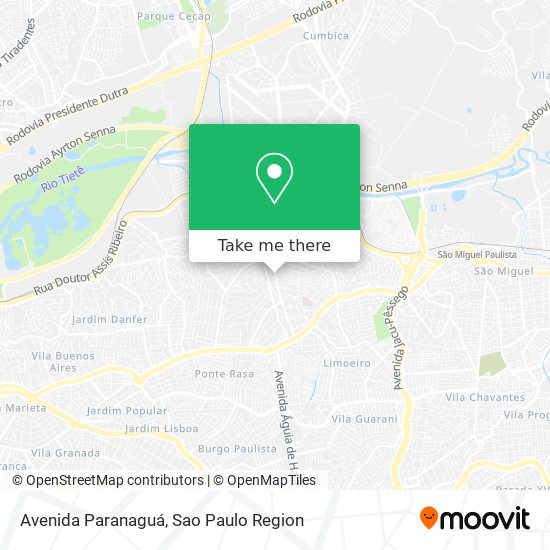 Avenida Paranaguá map
