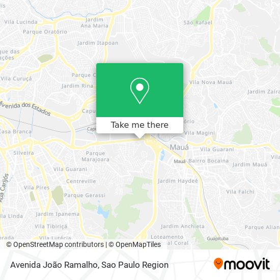 Avenida João Ramalho map